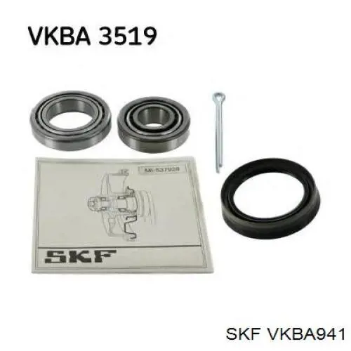 VKBA 941 SKF cojinete de rueda delantero
