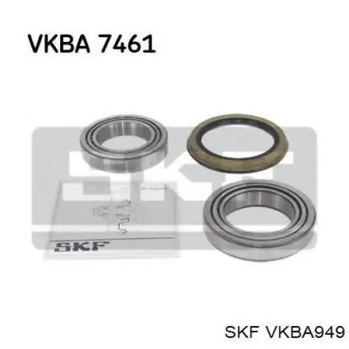 VKBA949 SKF cojinete de rueda delantero