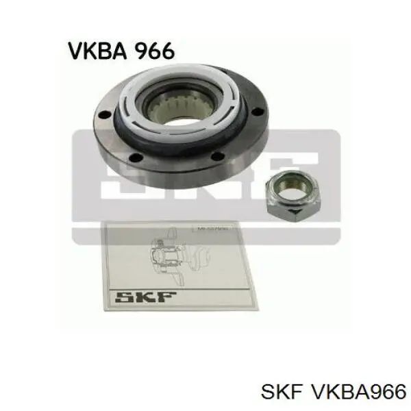 VKBA966 SKF cojinete de rueda delantero