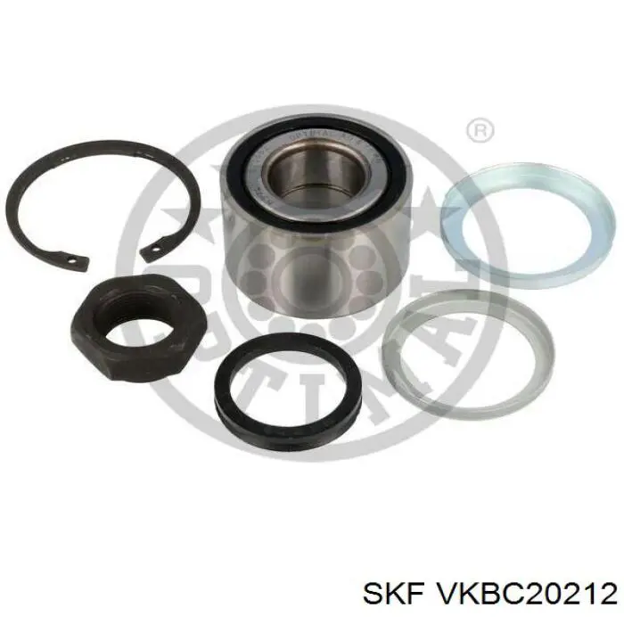 VKBC20212 SKF cojinete de rueda trasero