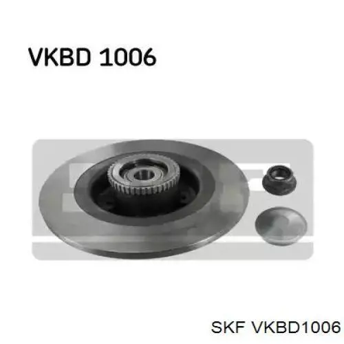 Disco de freno trasero SKF VKBD1006 precio, desde 49,01 EUR