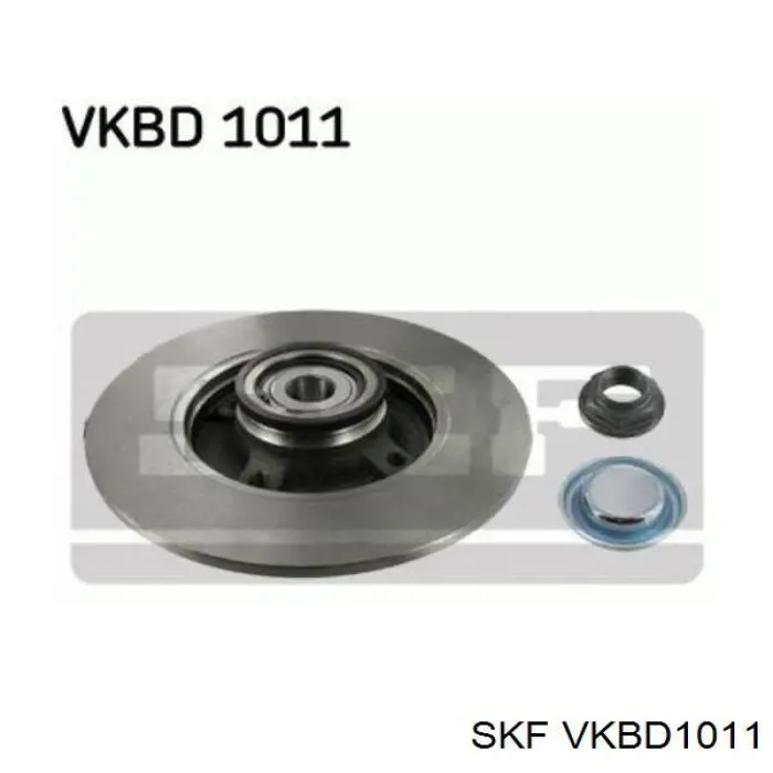 VKBD 1011 SKF disco de freno trasero