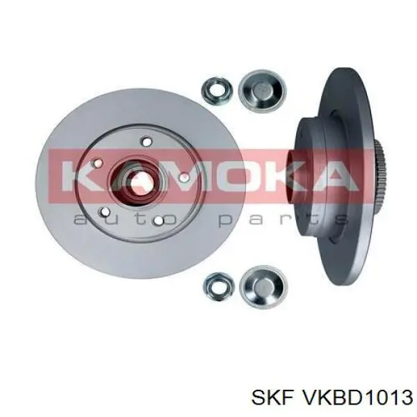 Disco de freno trasero VKBD1013 SKF