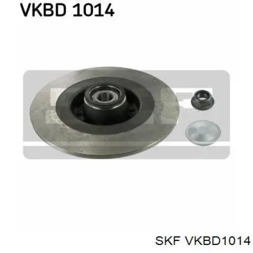 VKBD 1014 SKF disco de freno trasero
