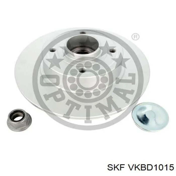 VKBD 1015 SKF disco de freno trasero