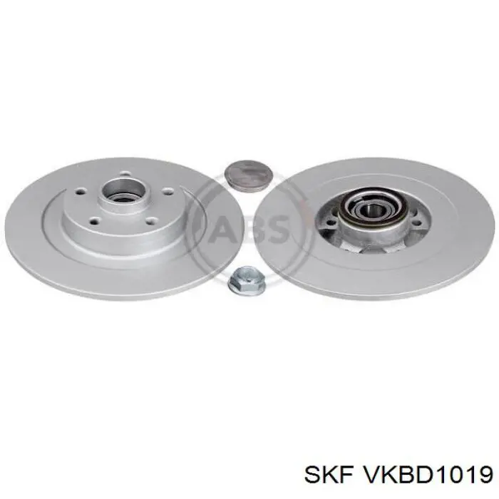 Frenos traseros SKF VKBD1019