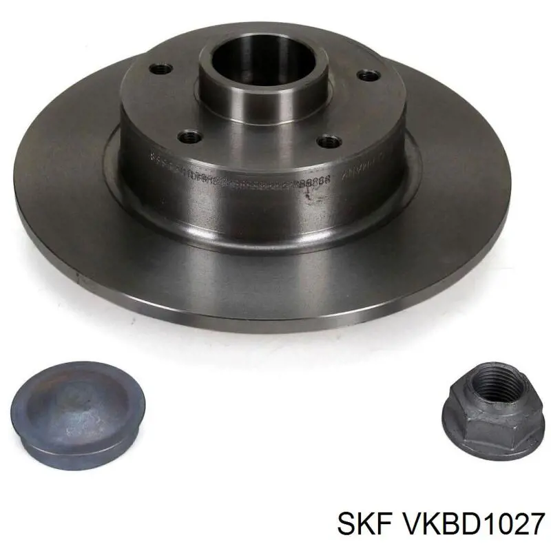 Frenos traseros SKF VKBD1027