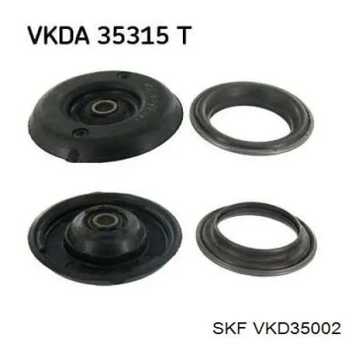 VKD 35002 SKF rodamiento amortiguador delantero