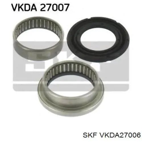 VKDA 27006 SKF rodamiento agujas, cuerpo eje trasero