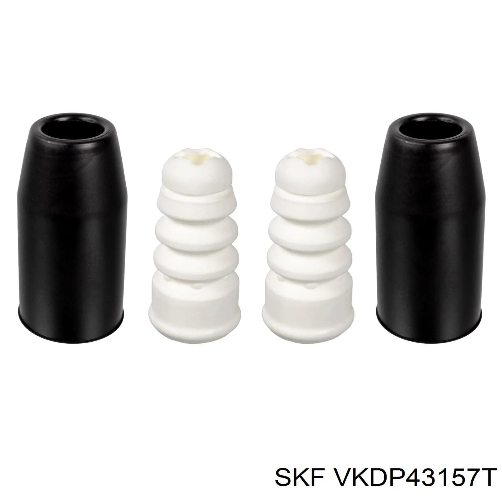 VKDP43157T SKF tope de amortiguador trasero, suspensión + fuelle