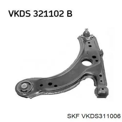 VKDS 311006 SKF rótula de suspensión inferior izquierda