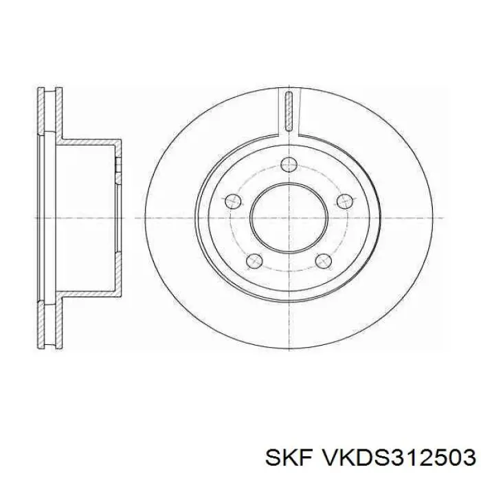 Rótula inferior de suspensión SKF VKDS312503 precio, desde 21,69 EUR