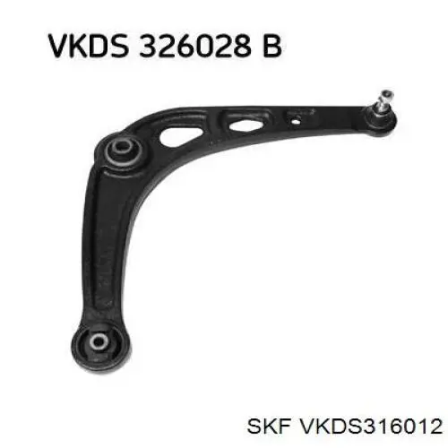 VKDS 316012 SKF rótula de suspensión inferior