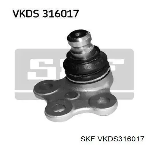 VKDS 316017 SKF rótula de suspensión inferior derecha