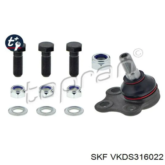 VKDS 316022 SKF rótula de suspensión inferior