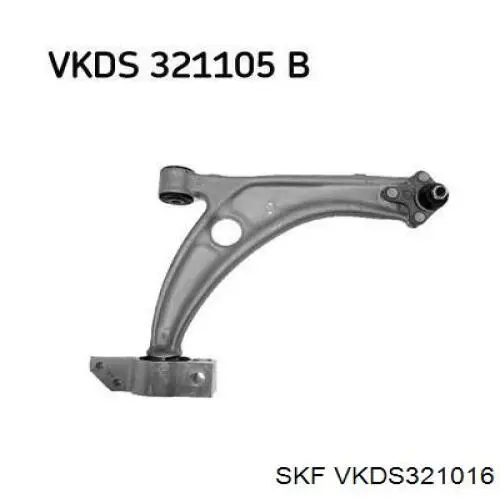 VKDS321016 SKF Brazo inferior izquierdo/derecho de suspensión delantera