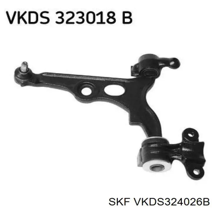 VKDS 324026 B SKF barra oscilante, suspensión de ruedas delantera, inferior izquierda