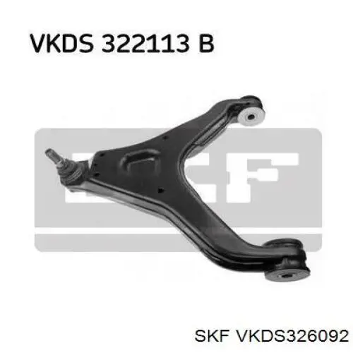 VKDS326092 SKF barra oscilante, suspensión de ruedas delantera, inferior izquierda