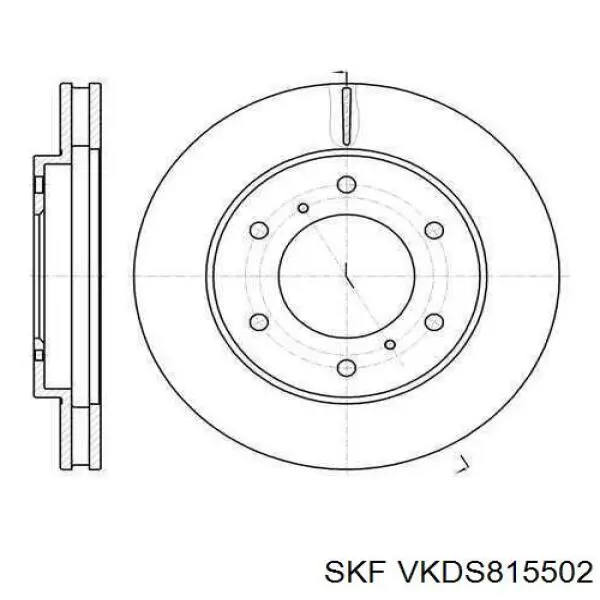 Comprar VKDS815502 SKF Rótula inferior de suspensión