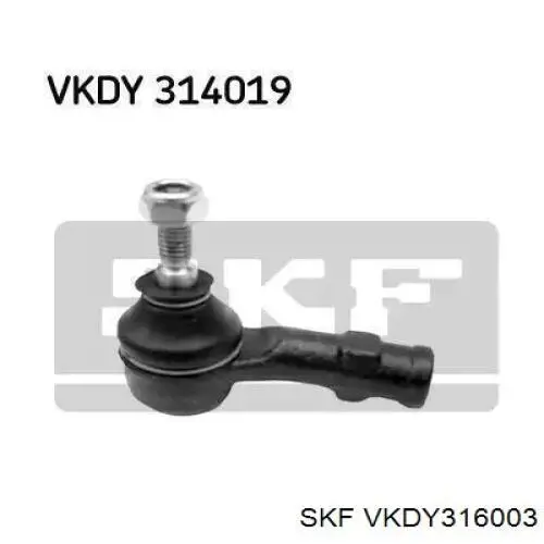 VKDY316003 SKF rótula barra de acoplamiento exterior