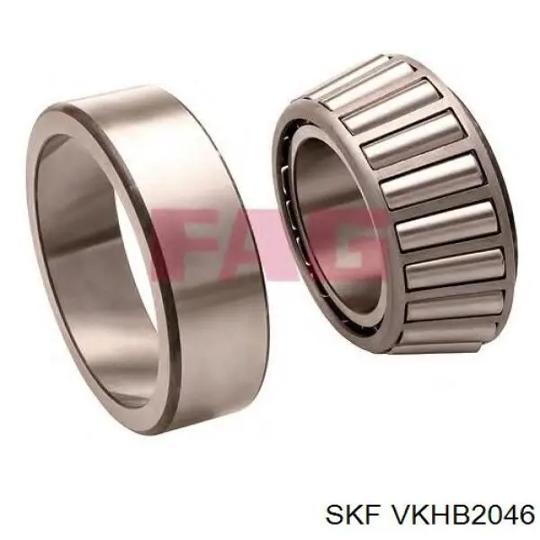 Cojinete de rueda trasero exterior SKF VKHB2046