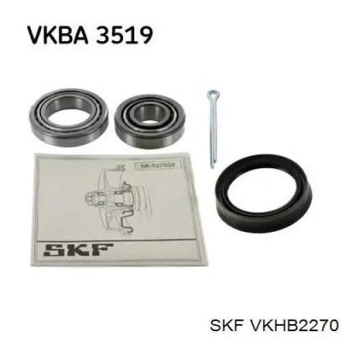 Cojinete exterior del cubo de rueda delantera SKF VKHB2270 precio, desde 2,65 EUR