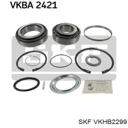 VKHB 2299 SKF cojinete de rueda delantero