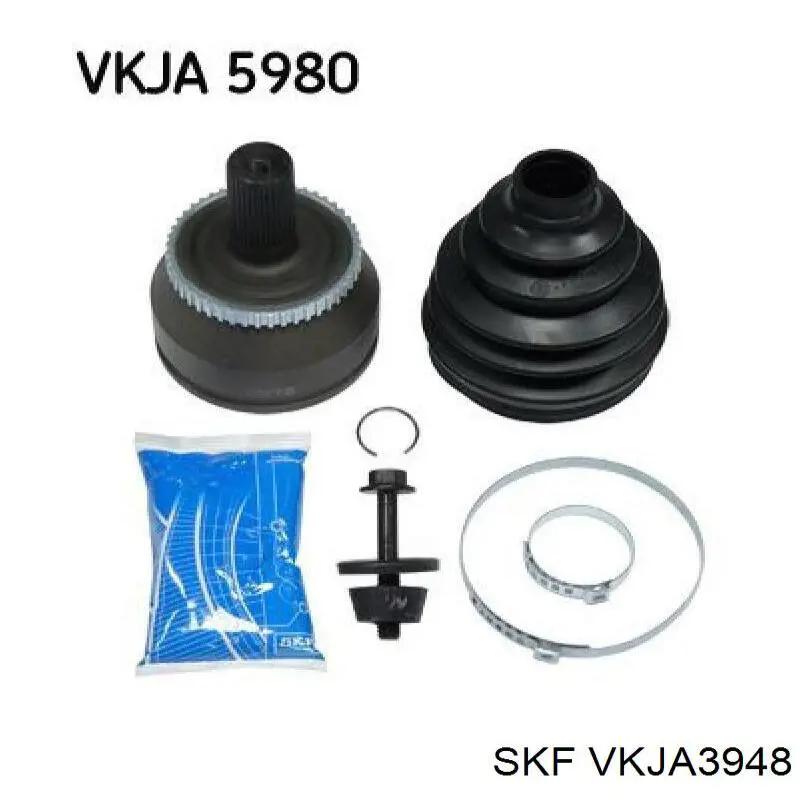 VKJA3948 SKF junta homocinética exterior delantera