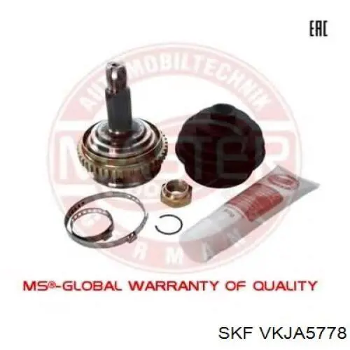 Junta homocinética exterior delantera SKF VKJA5778 precio, desde 37,59 EUR