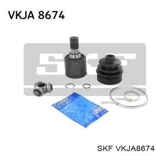 VKJA8674 SKF Junta homocinética interna delantera