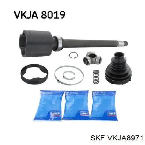 Junta homocinética interna delantera derecha SKF VKJA8971 precio, desde 98,28 EUR