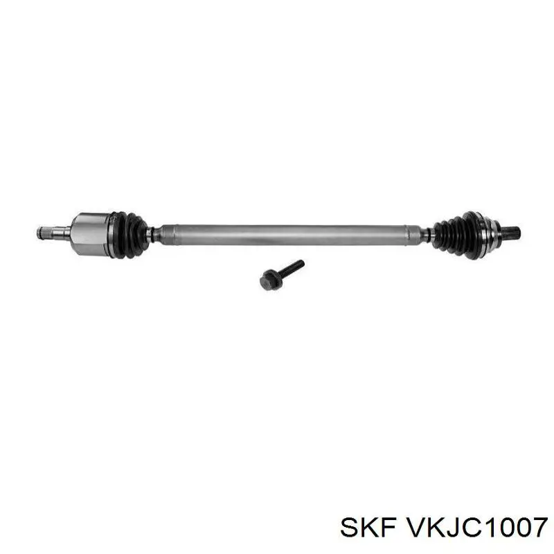 Semieje delantero derecho 1HM407274B VAG