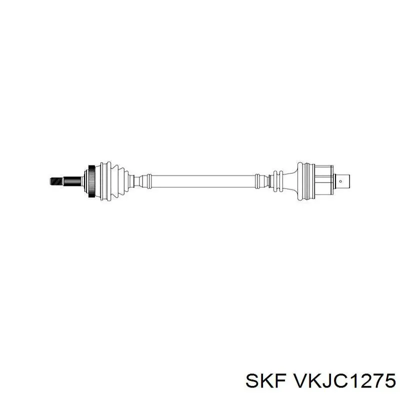 VKJC1275 SKF árbol de transmisión delantero derecho