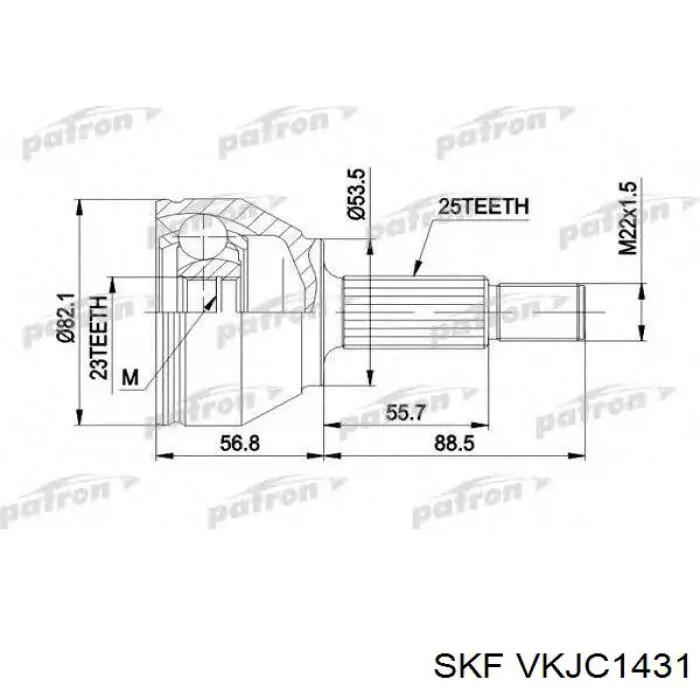 374593 Opel Semieje delantero izquierdo
