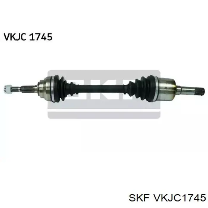 VKJC 1745 SKF árbol de transmisión delantero derecho