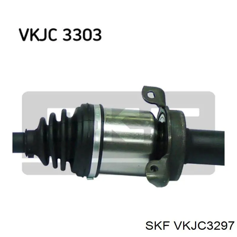 VKJC 3297 SKF árbol de transmisión delantero izquierdo