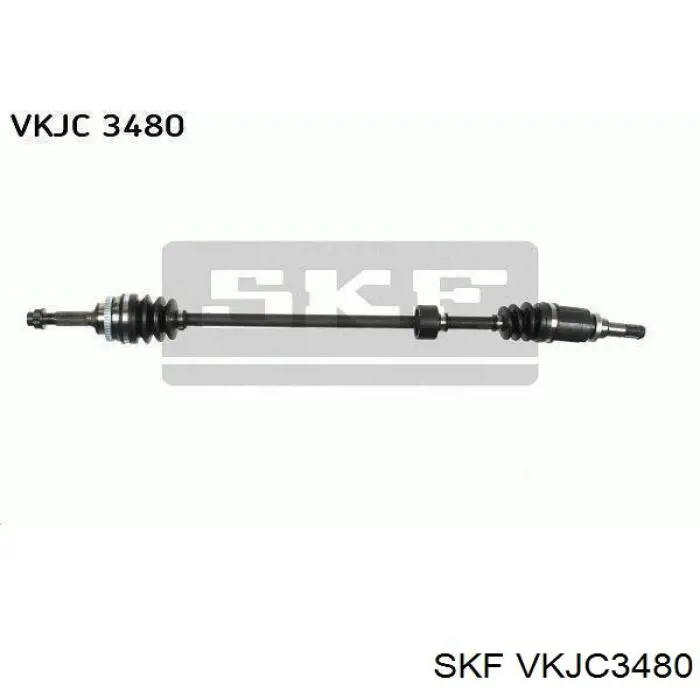 VKJC3480 SKF árbol de transmisión delantero derecho