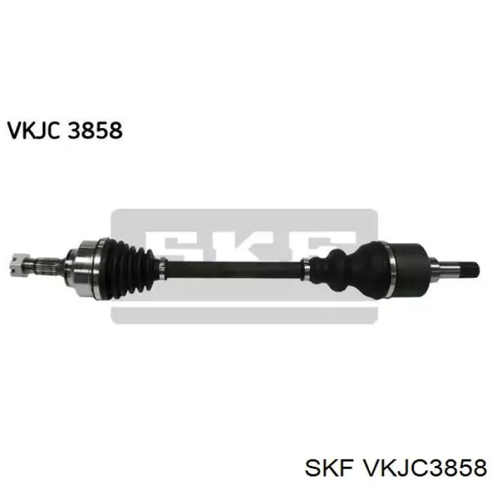 Semieje delantero izquierdo SKF VKJC3858 precio, desde 73,06 EUR