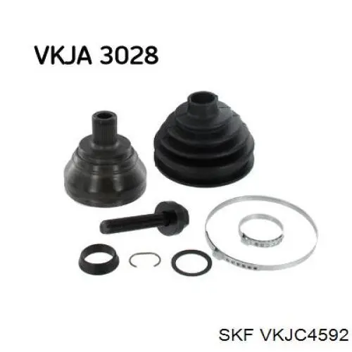 VKJC 4592 SKF árbol de transmisión delantero izquierdo