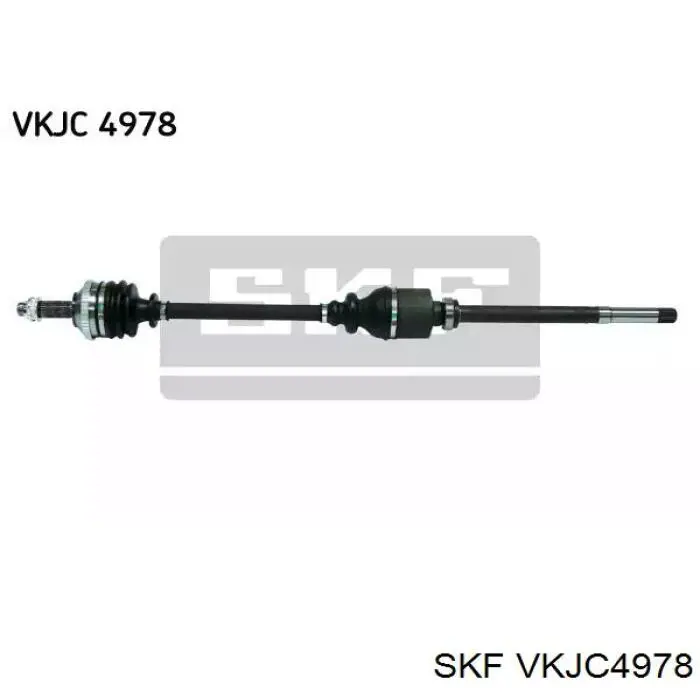 VKJC 4978 SKF árbol de transmisión delantero derecho
