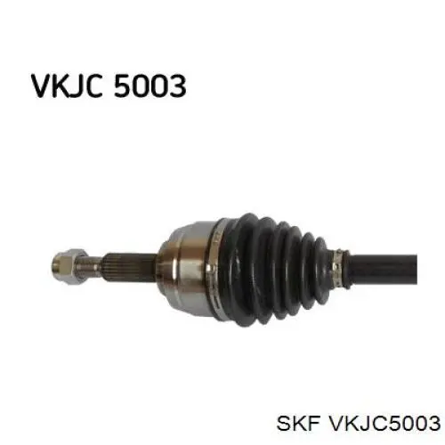 VKJC 5003 SKF árbol de transmisión delantero izquierdo