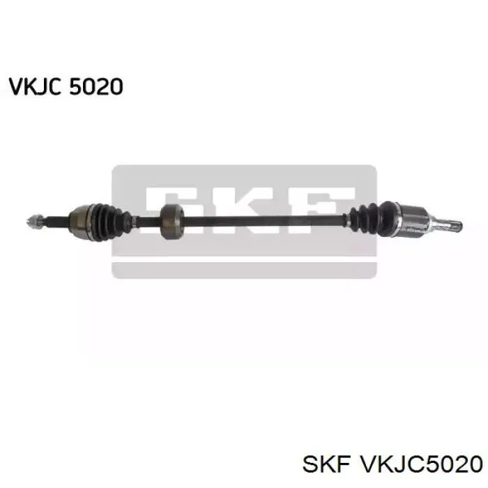 VKJC5020 SKF árbol de transmisión delantero derecho