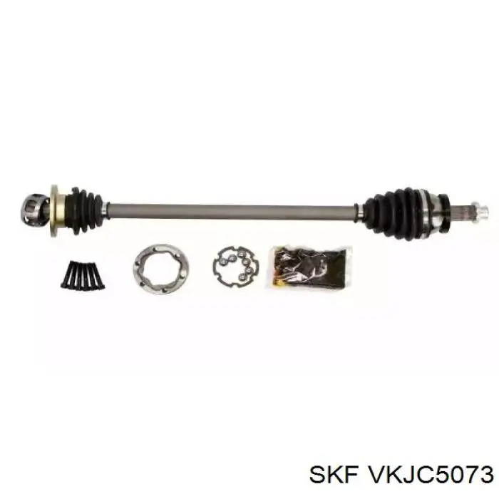 Semieje delantero izquierdo 6Q0407271BB VAG