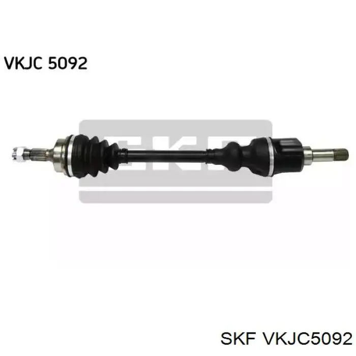 VKJC5092 SKF árbol de transmisión delantero izquierdo
