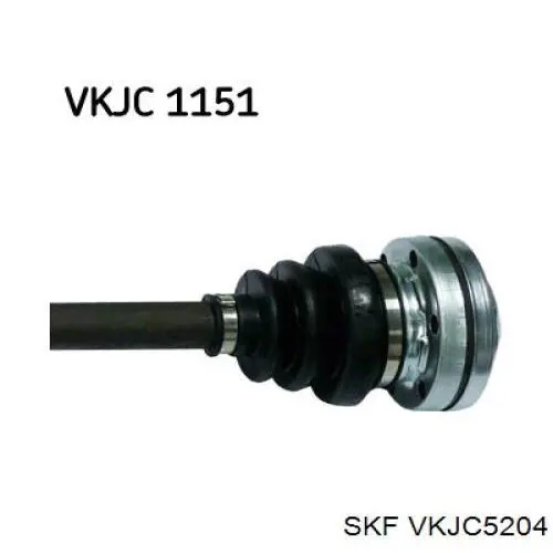 Semieje delantero izquierdo VKJC5204 SKF