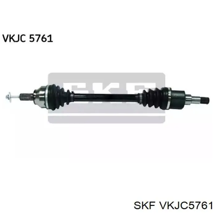 VKJC 5761 SKF árbol de transmisión delantero izquierdo