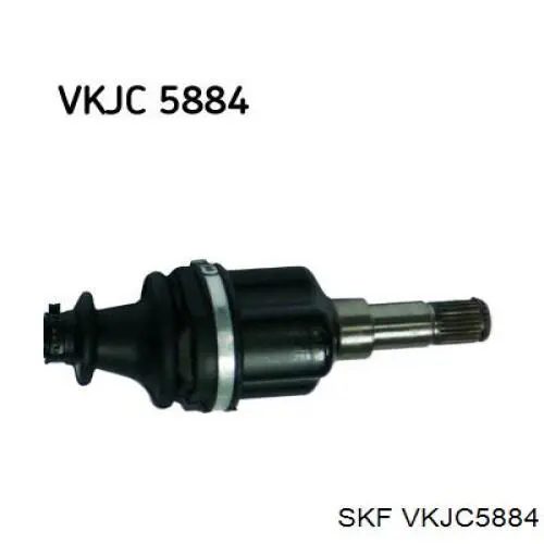 VKJC 5884 SKF árbol de transmisión delantero izquierdo