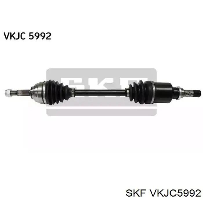 VKJC 5992 SKF árbol de transmisión delantero izquierdo