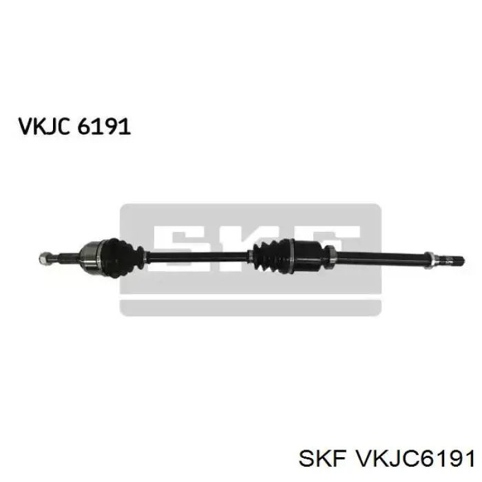 VKJC 6191 SKF árbol de transmisión delantero derecho