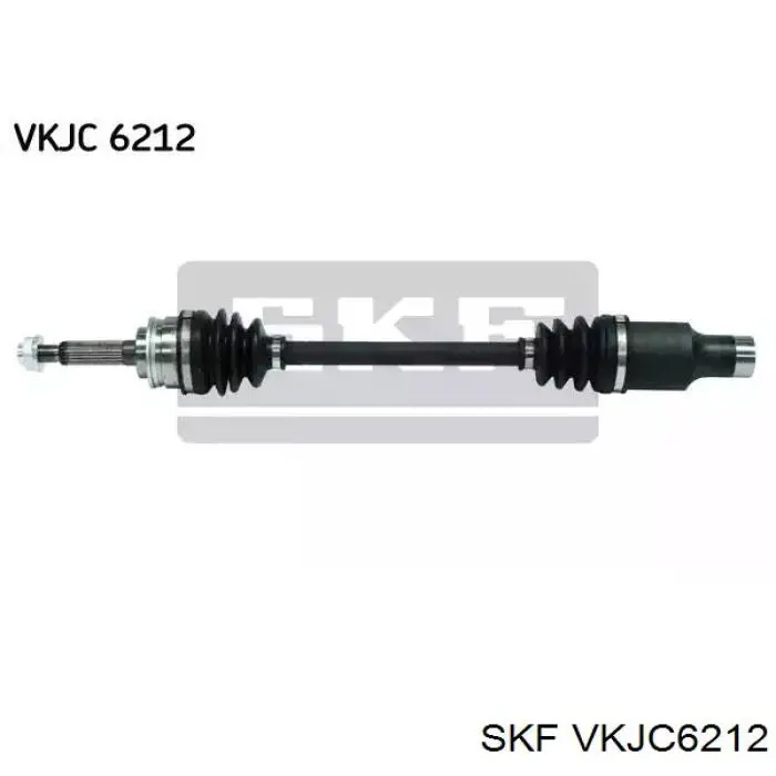 VKJC 6212 SKF árbol de transmisión delantero derecho